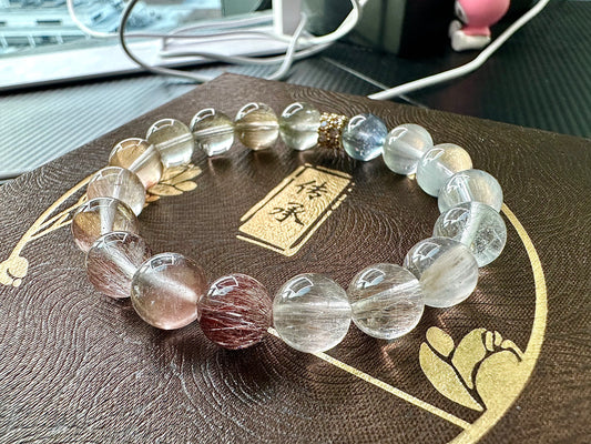 Multicolor Rutilated Quartz (彩兔毛）